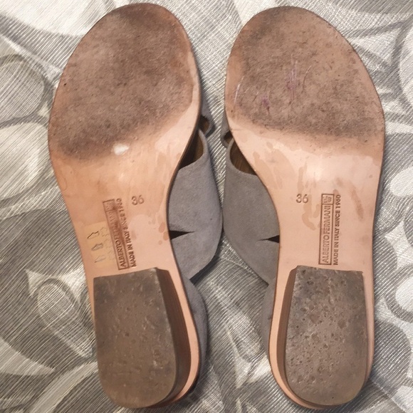 Alberto Fermani Italian Suede Shoes size 6 - Picture 4 of 5